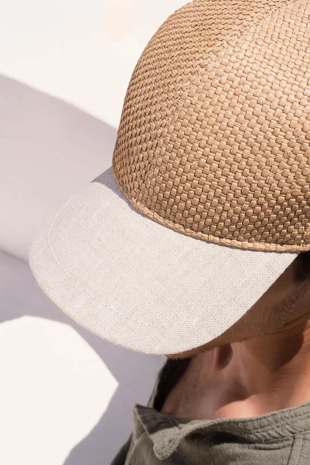 Baseball Raffia e Lino 704 — Marone 1881