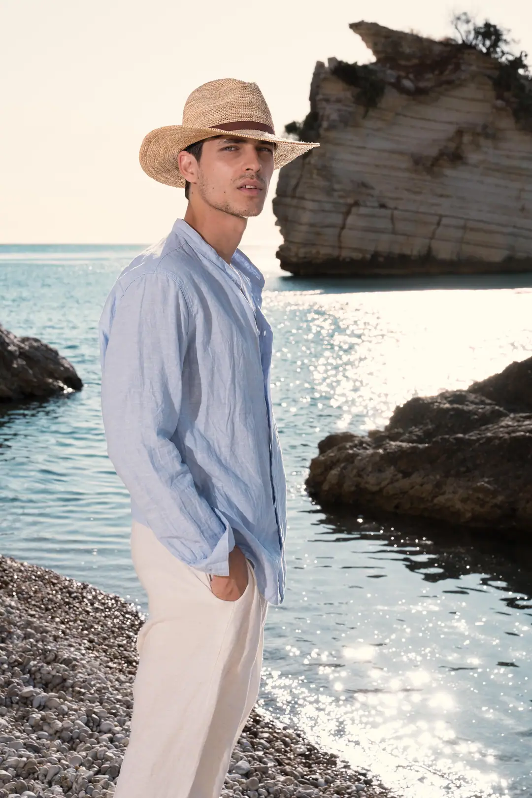 Fedora Raffia Croquet 310 — Marone 1881